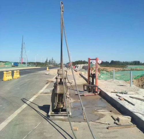 商丘公路高聚物注浆加固