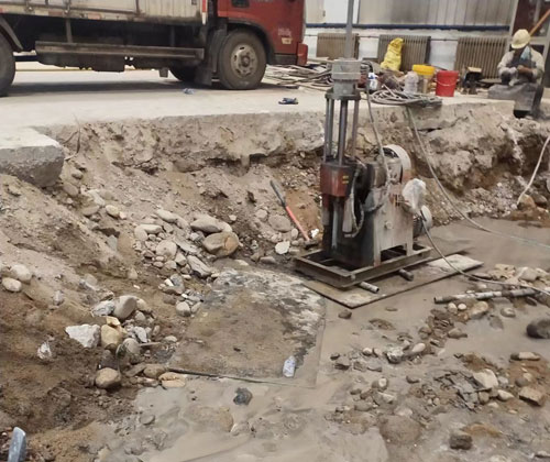 商丘公路下沉压浆